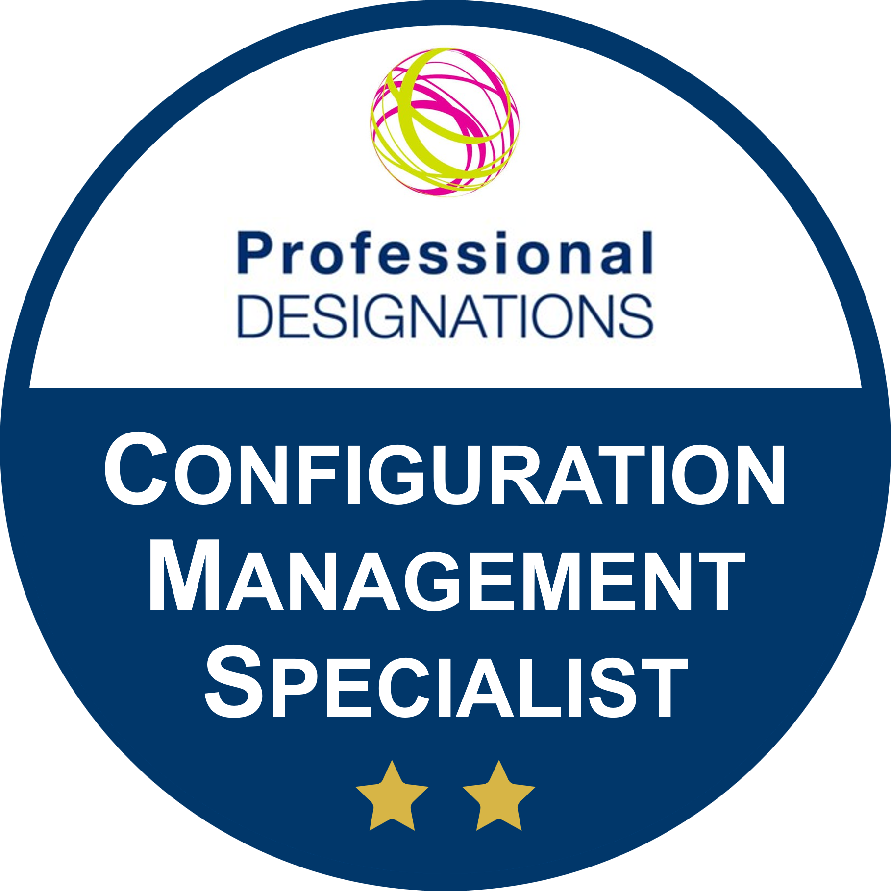 PDC Configuration Management Specialist badge