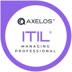 ITIL4 Managing Professional badge