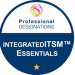 PDC integratedITSM Essentials badge
