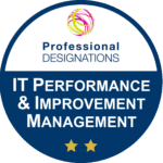 PDC IT Performance & Improvement Management badge