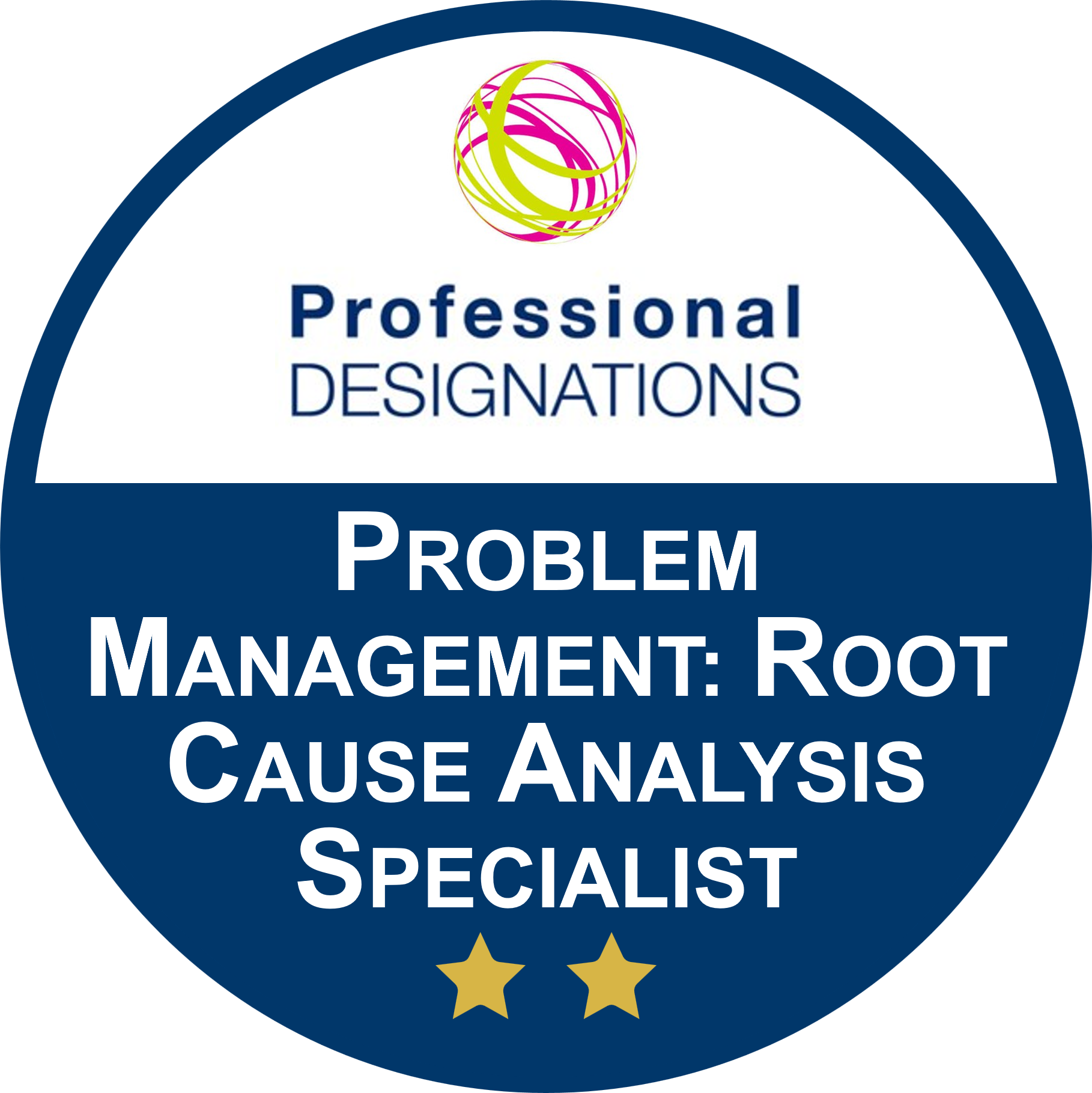 PDC Problem Management: Root Cause Analysis Specialist badge