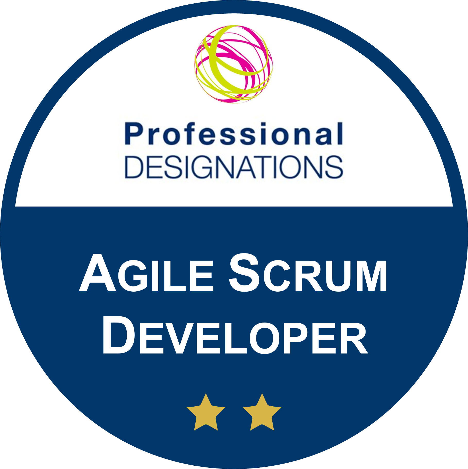 PDC Agile Scrum Developer badge