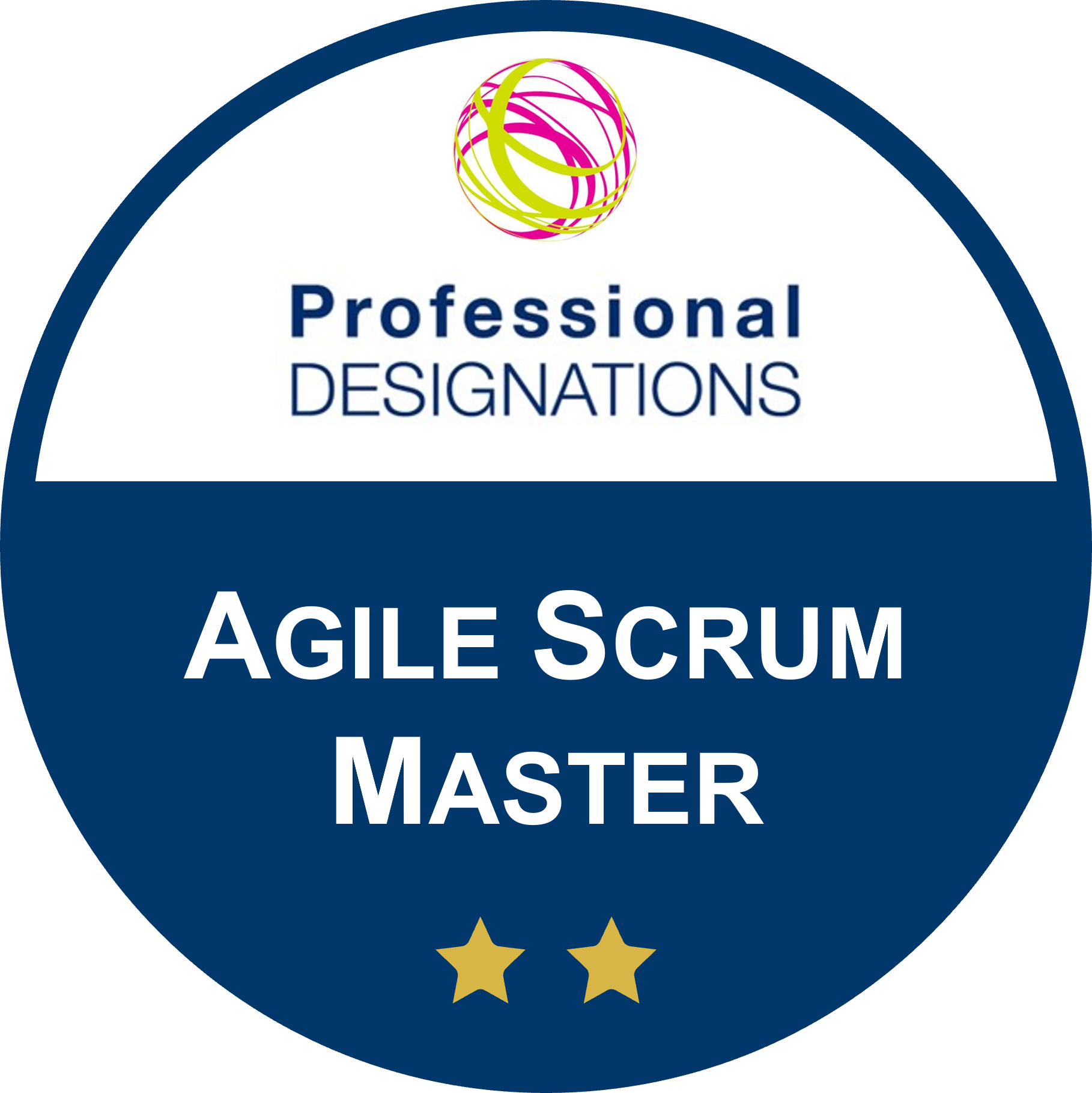 PDC Agile Scrum Master badge
