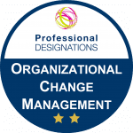 PDC Organisational Change badge